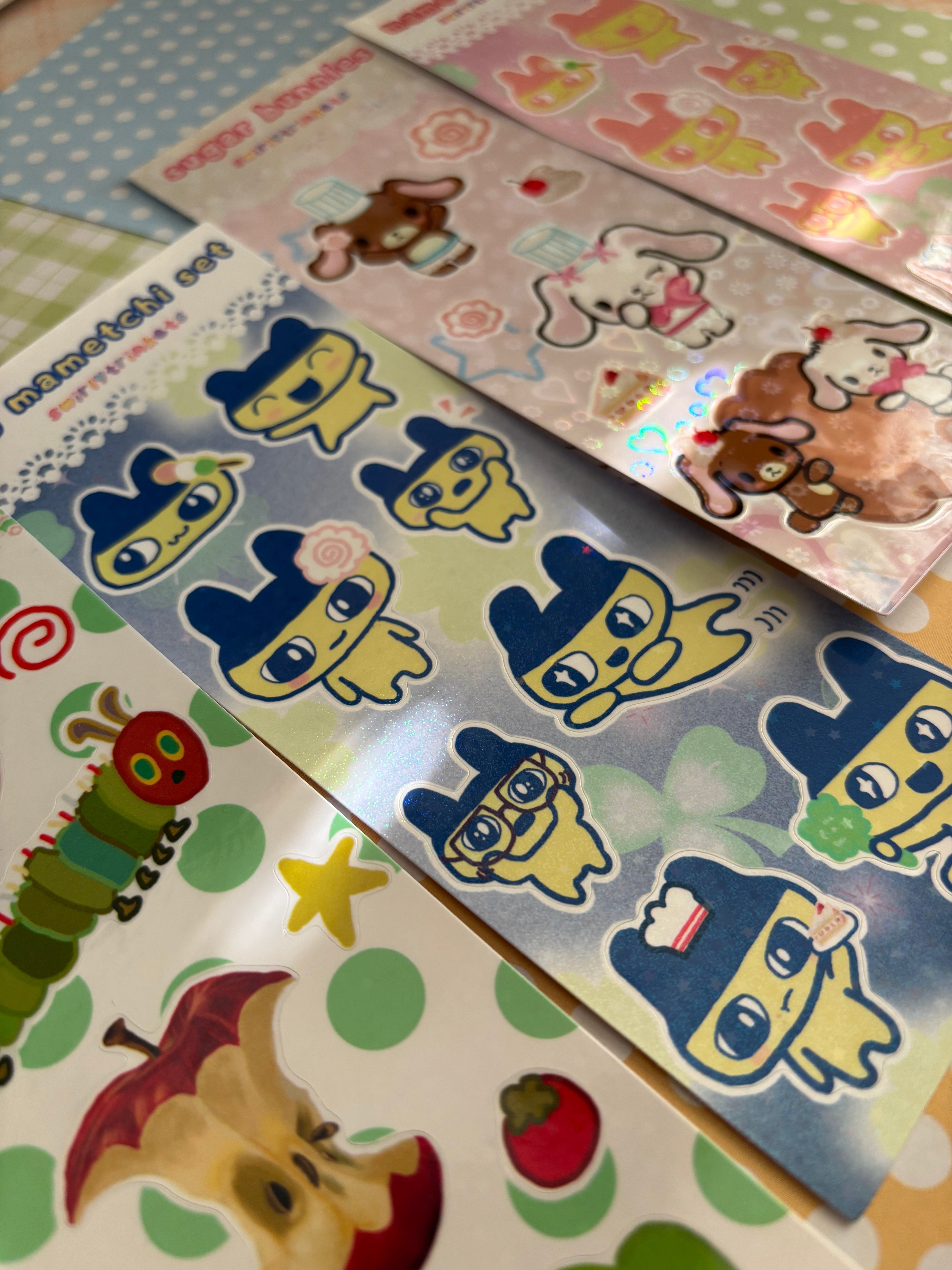 sticker sheets ⋆𐙚₊˚⊹♡