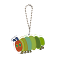 Chunky hungry caterpillar keychain 🐛