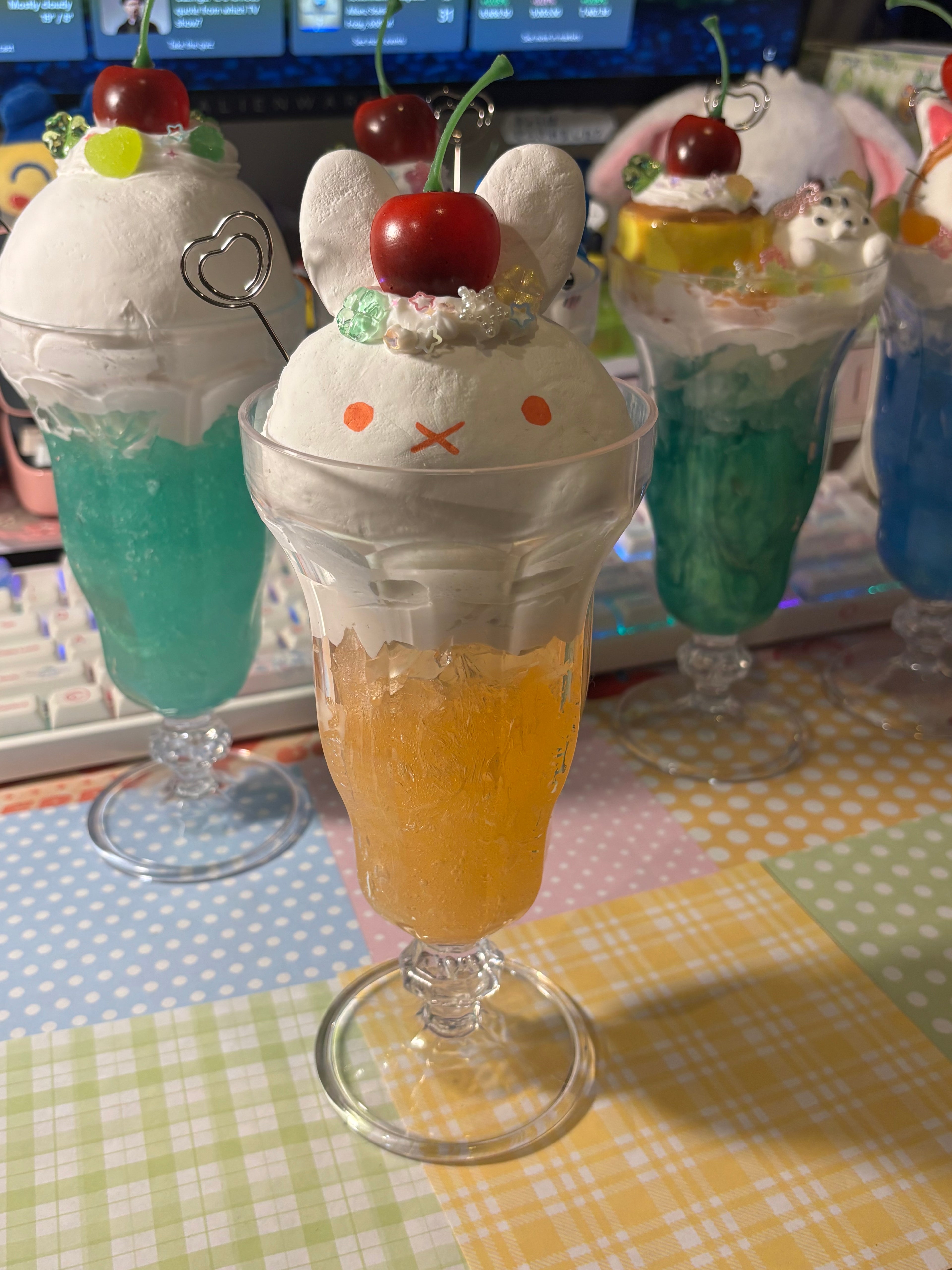 Miffy cream soda 🍒