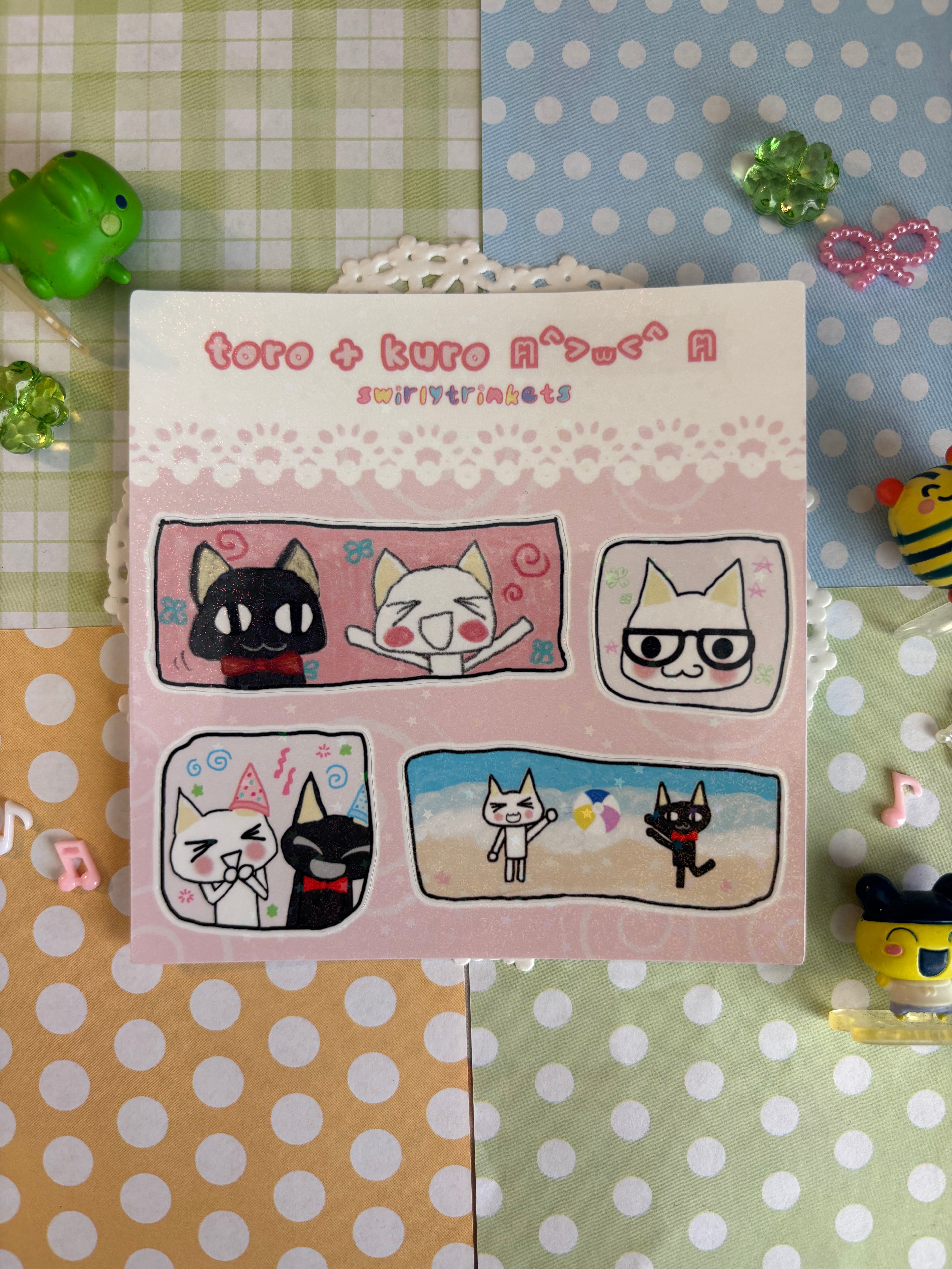 Toro inoue sticker sheet 🏖️