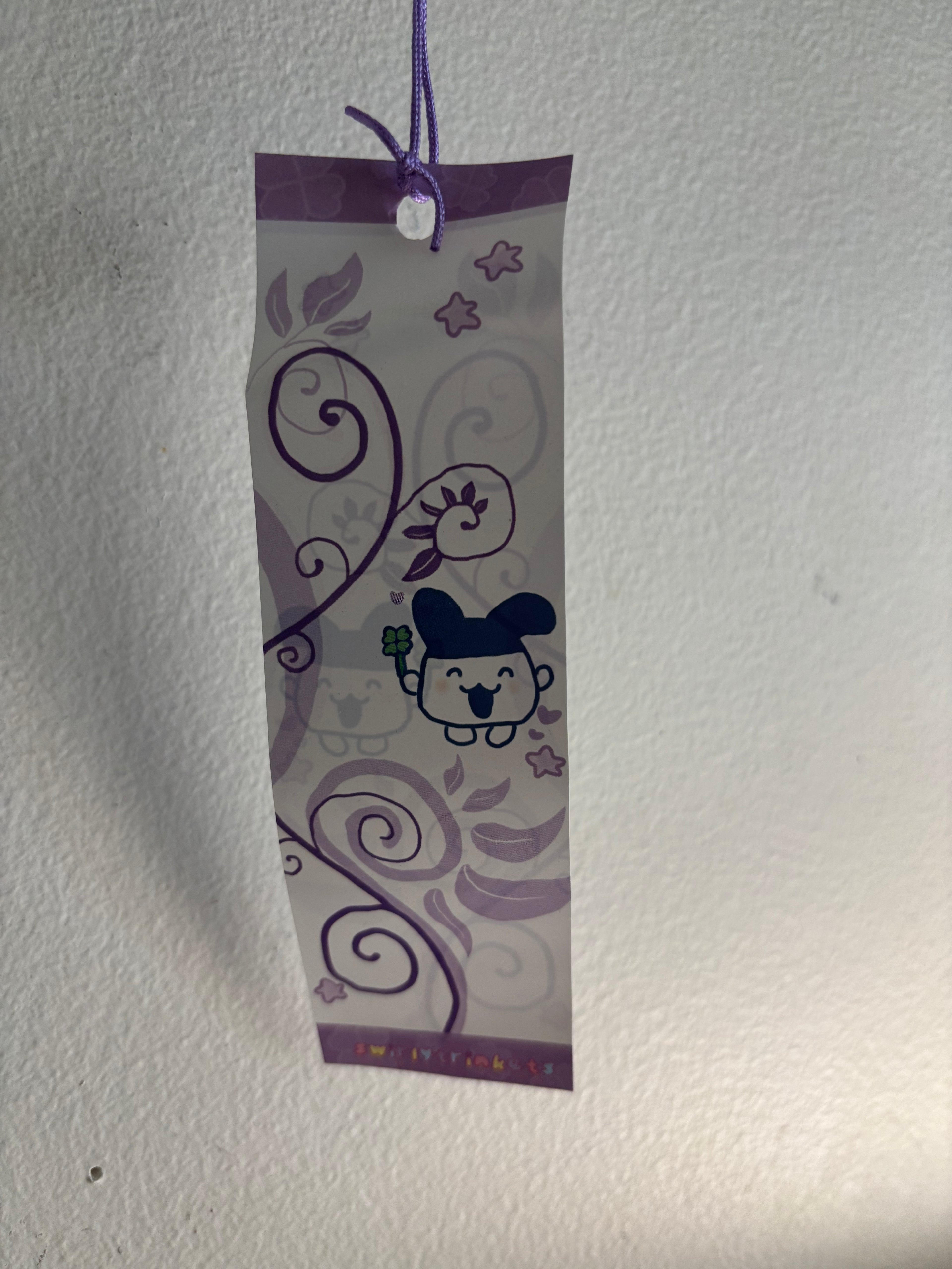 Hand-painted windchime - Mimi (purple) 🪻