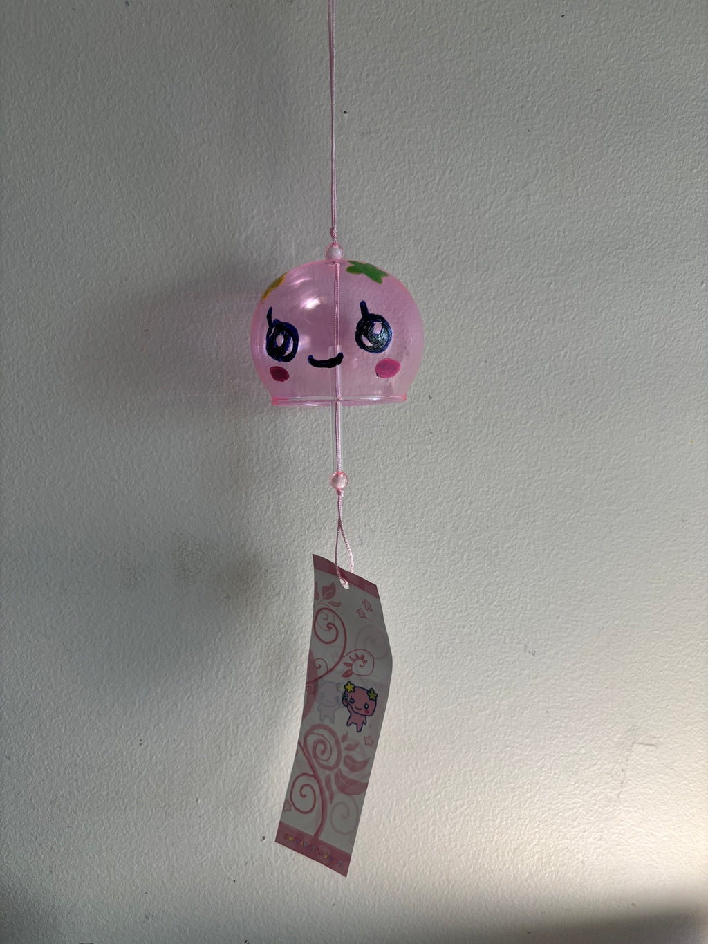 Hand-painted windchime - flower friend (pink) 🌸