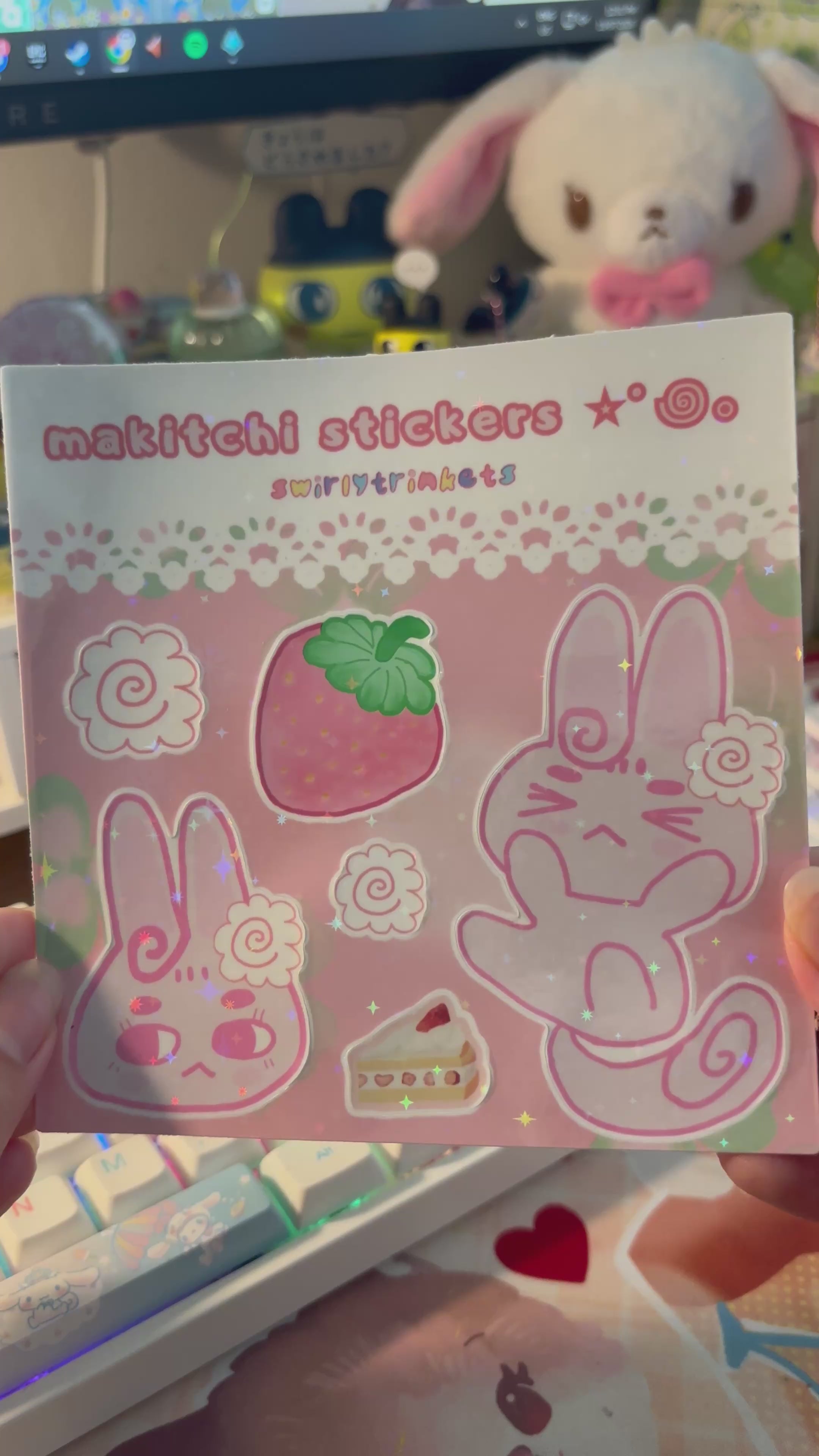 Makitchi sticker sheet 🍥